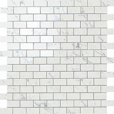 Atlas Concorde Marvel Stone Carrara Pure Mosaico Burattato Lapp 29.8x29.8 / Атлас Конкорд Марвел Стоун Каррара Пьюр Мосаико Буратато Лапп 29.8x29.8 